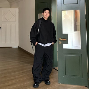 【有货】DB971-P65立领纯色工装夹克男春季日系户外机能飞行服图片