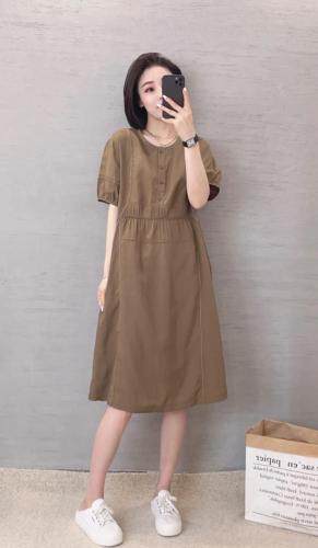 夏季连衣裙，女装连衣裙，曼希野