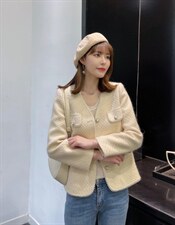 现货供应：初冬装圈圈绒小香风休闲外套M一XXL，其它，拉思维加丝