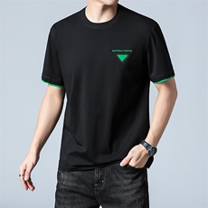 C2637钱塘2020-1时尚夏季薄款休闲百搭中年男士短袖T恤P60，男装T恤，钱塘207-1