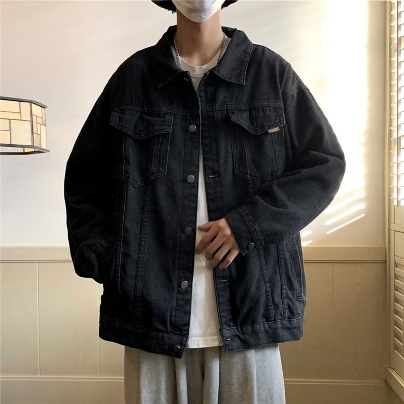 春季新款美式男外套夹克牛仔外套JW05P60,男装夹克,星座1116-2