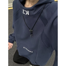 慵懒ins原宿文艺流行时尚简约连帽卫衣日系新款百搭气质W8822，男装卫衣，星座1116A（原606A-3）