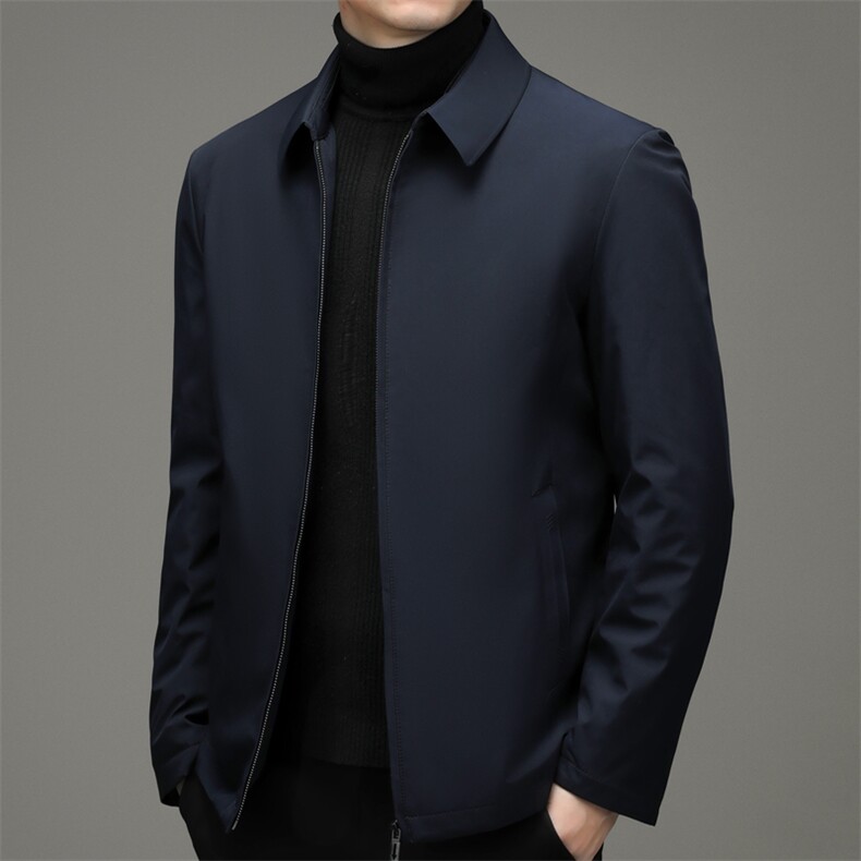 CXYF59551钱塘2020-2中年男士冬季厚款商务休闲简约羽绒服P170,男装羽绒服,钱塘207-2