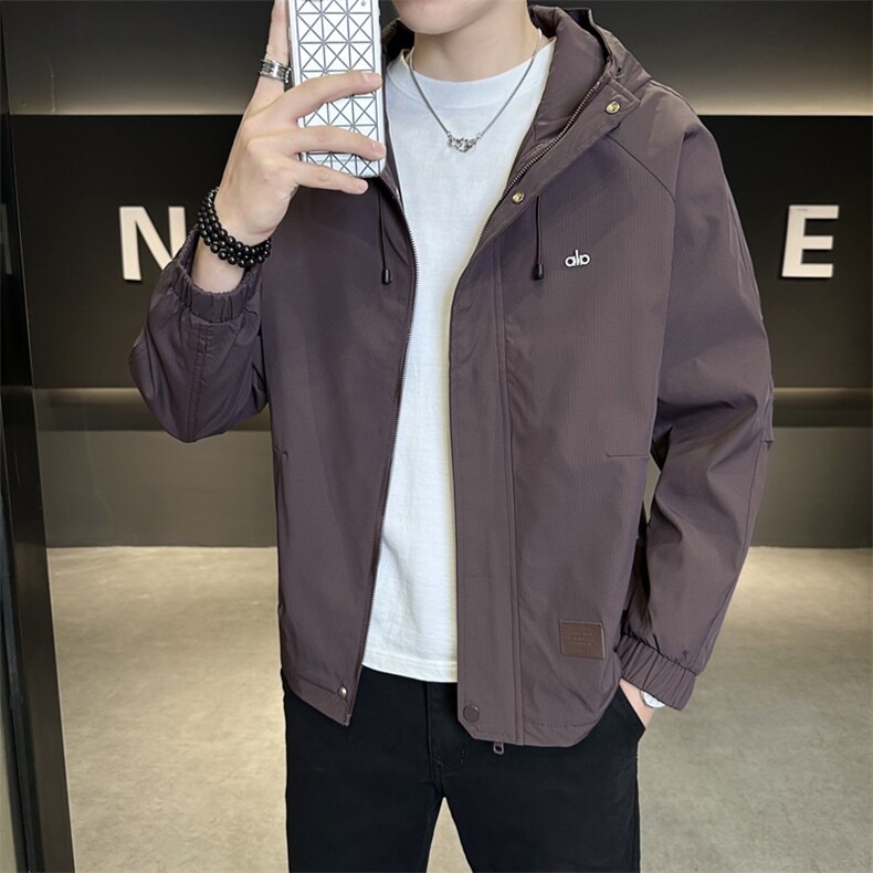JK611-P852025秋季新款男士连帽外套时尚百搭休闲潮流青年上,女装短外套,星座507A（原星座306B-2）