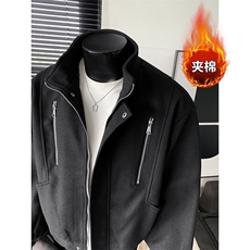 现货立体解构夹棉工装棉衣男秋冬美式潮牌呢料外套-A2261P85控148，男装棉衣，电商B241
