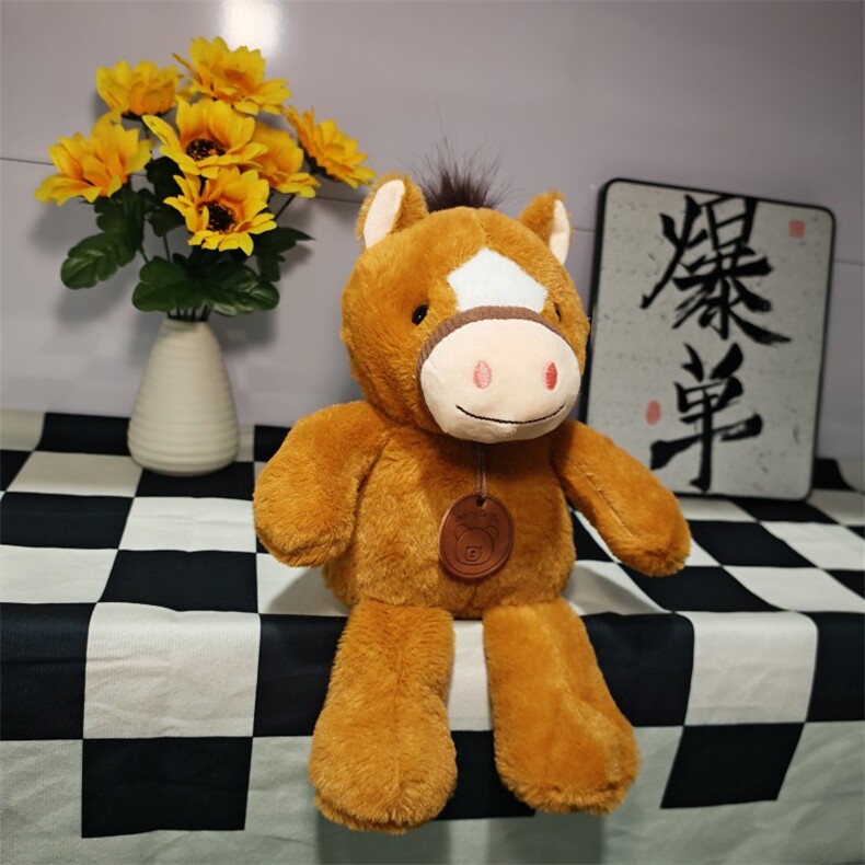 跑跑小马，朱艳辉毛绒玩具