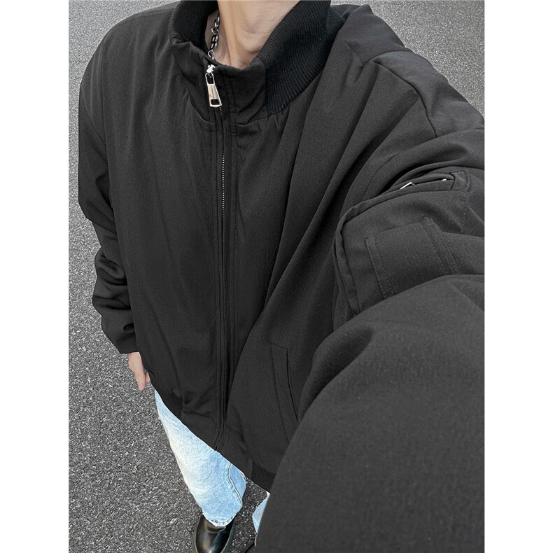特批-冬季夹克棉衣加厚大码外套男装宽松冬装棉服S373-P105图片