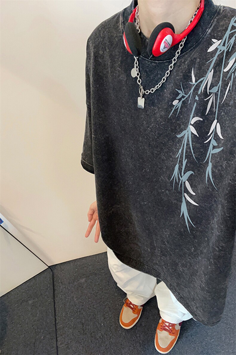 得物直播品质240重磅水洗xz605-dsx262-特批30控49,男装T恤,星座605(原A050)