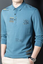 CA821钱塘2020-2时尚时尚帅气潮流春秋季薄款中青年男士T恤P62，男装T恤，钱塘207-2