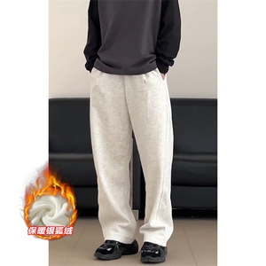 薄款改加绒特批P33无差价抖音保暖马吉拉弯刀裤男K1953J加绒图片