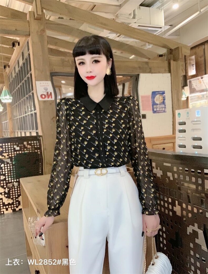 2022春季新款女装上衣修身显瘦气质时尚小衫，其它，婉伦