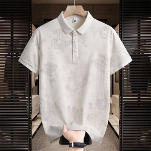25058-P40夏季时尚休闲T恤男POLO衫 欧货潮牌商务休闲短袖T恤图片