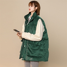 冬款潮中性风加棉加厚马甲背心棉服立领外套男士8156-P95控价118，男装背心/马甲，电商A441-1