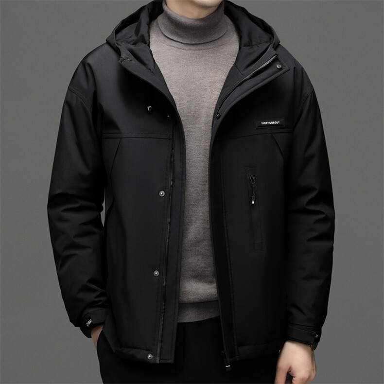 SQY28835秋冬新款2023年男士休闲羽绒服加厚保暖夹克外套P235图片