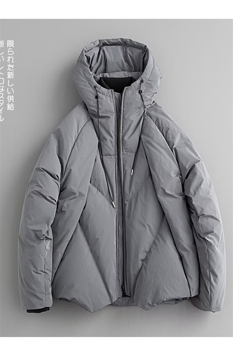 连帽保暖棉服外套同款冬季加厚宽松潮牌棉袄子棉衣夹克LF1005P125,男装夹克,电商D256-2(原A064-2)