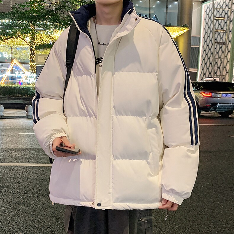 秋冬季约会棉服情侣款潮流加厚外套男女MY4602-P75,男装棉衣,星座1204