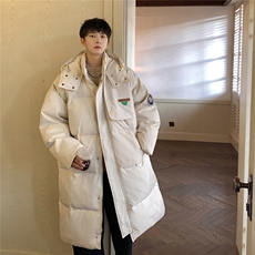 冬季新品中长款连帽棉衣男韩版潮流学生棉服棉袄812-MY668-P148，男装棉衣，星座812