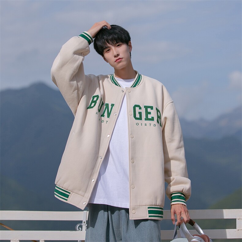 B225-W8409-P86-X108-聚酯纤维-字母刺绣棒球服，女装职业装，电商B225