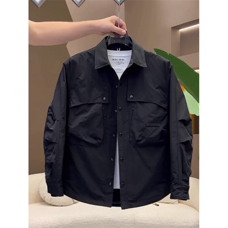 1506/Q765710/P79秋冬新款夹棉保暖翻领潮流百搭休闲二棉棉服上衣,男装棉衣,星座1506