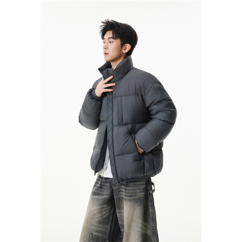 90%绒新标有报韩版宽松羽绒服外套上衣Y993/ P350 现货图片
