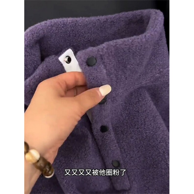 DD76---p65摇粒绒外套,女装短外套,电商B323A