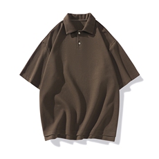 夏季韩版简约纯色短袖T恤男士潮流polo衫t桖男A305-DF057-P45，男装T恤，电商B306