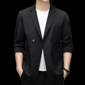 BEA6628808钱塘2020-2春秋新款百搭时尚休闲中青年男士西服P190图片