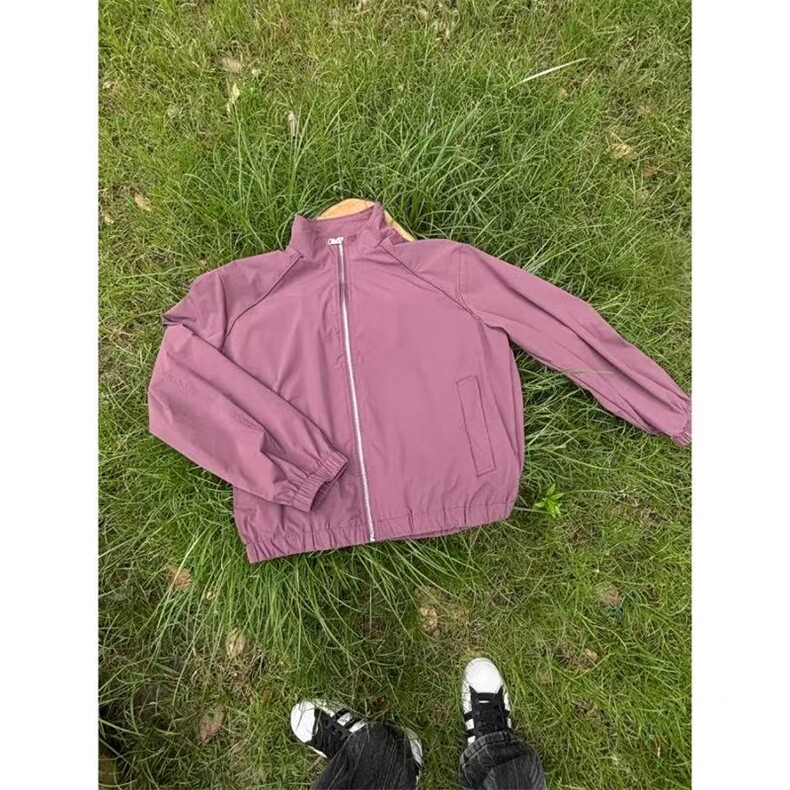 档口现货~白灰色男女夏季立领结构设计感速干防晒外套F25217批58,男装防晒衣,星座1004-6
