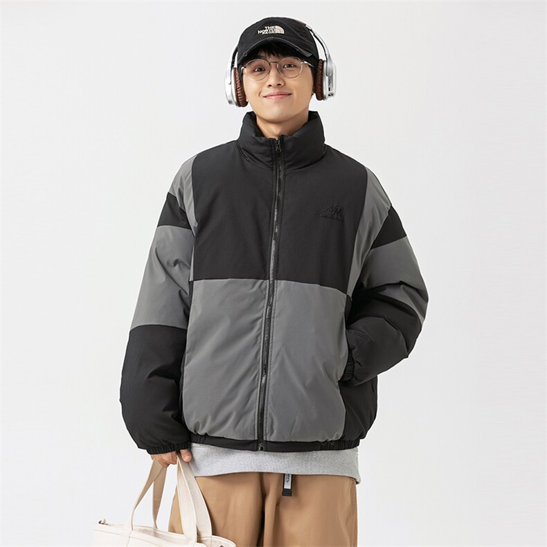 2026冬季新款男装日系潮牌撞色宽松休闲棉服加厚外套MY370-F149,男装棉衣,电商A101（原外27）