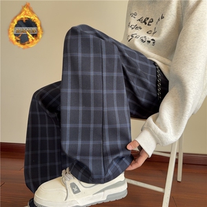 现货！2025冬秋款加绒美式复古格子裤-EX50885加绒-特批40图片