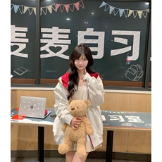 5554-P58原版做工刺绣纯棉华棉复合休闲卫衣薄款/加绒，女装卫衣/绒衫，星座617A-2