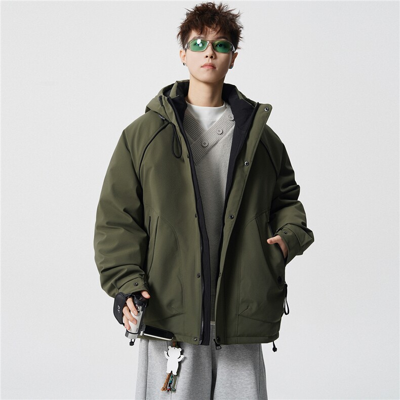 M-4XL B353 3725 P235 绿冬羽绒服【标50控活动价328】140-180g图片