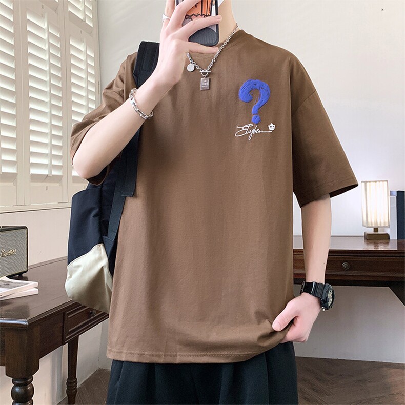 夏季男短袖t恤高品质多工艺发泡印大码T恤衫HF8390-P34,男装T恤,星座1206（原A206）