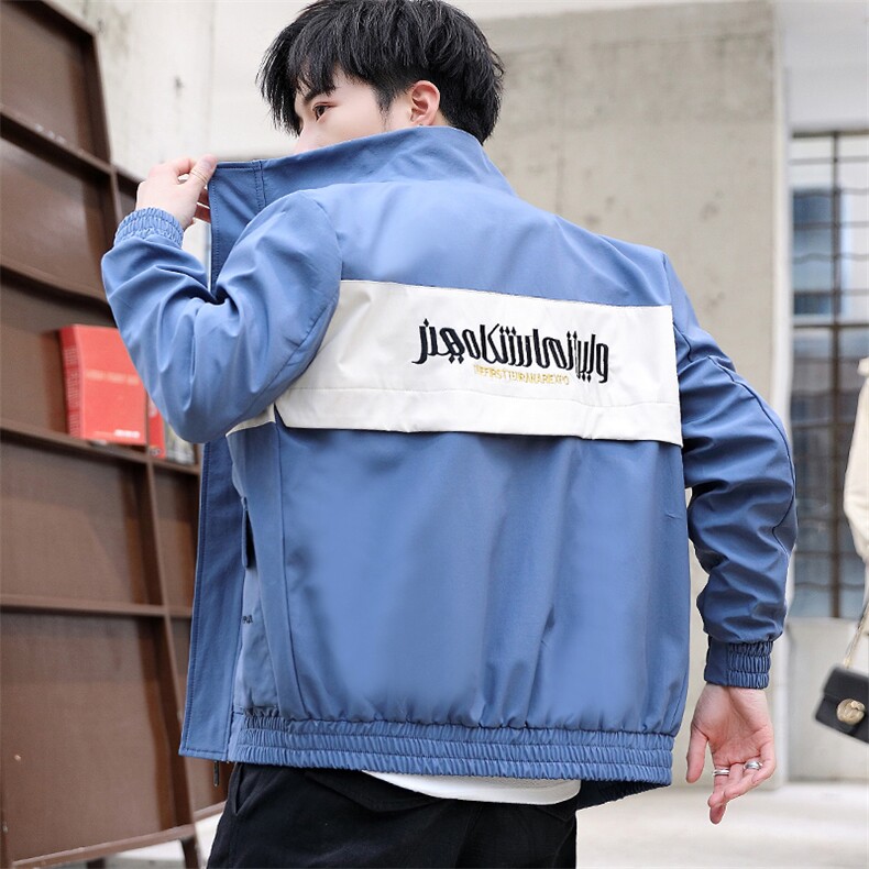 外套男士夹克韩版潮流2021春秋款工装休闲ins透气新款JK151-P60,男装夹克,星座1206（原A206）