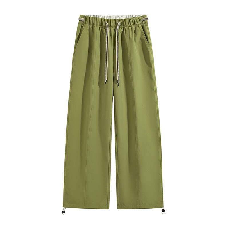 KP922/P38 休闲裤男港风个性大码宽松潮男百搭长裤子运动直筒裤图片