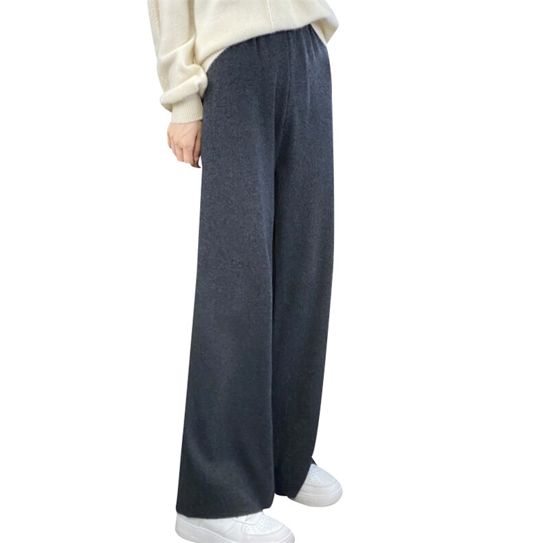 秋季新款简约通勤百搭宽松直筒裤女高腰显瘦休闲裤,女装休闲裤,东远绒业