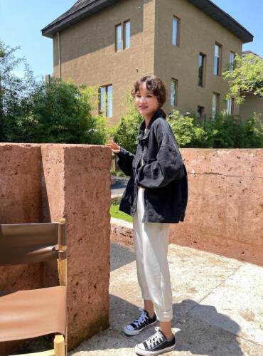 7080#牛仔贴标外套，其它，续加 XJ