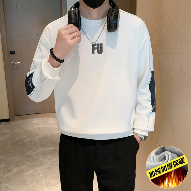 B340-WY1319常规特P5888加绒P68控98加绒加厚卫衣男,男装卫衣,电商B340