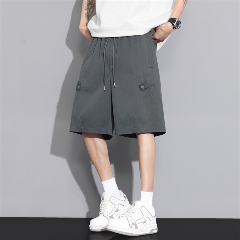 现货夏季工装短裤男ins潮牌休闲百搭潮流痞帅五分裤D02513-P43,男装休闲裤,星座308B-2