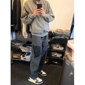 24美式机能冲锋裤新款直筒裤宽松休闲运动登山裤-XT99-网络图图片