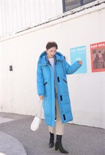 羽绒服，女装羽绒服，线象