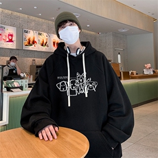 已注册港风抖音直播得物高品质男宽松连帽卫衣外套W5040P45控68，男装卫衣，电商C408(原B339-1)