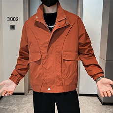 工装外套男新款潮流短款夹克衣服男士春秋款上衣，男装夹克，星座1013