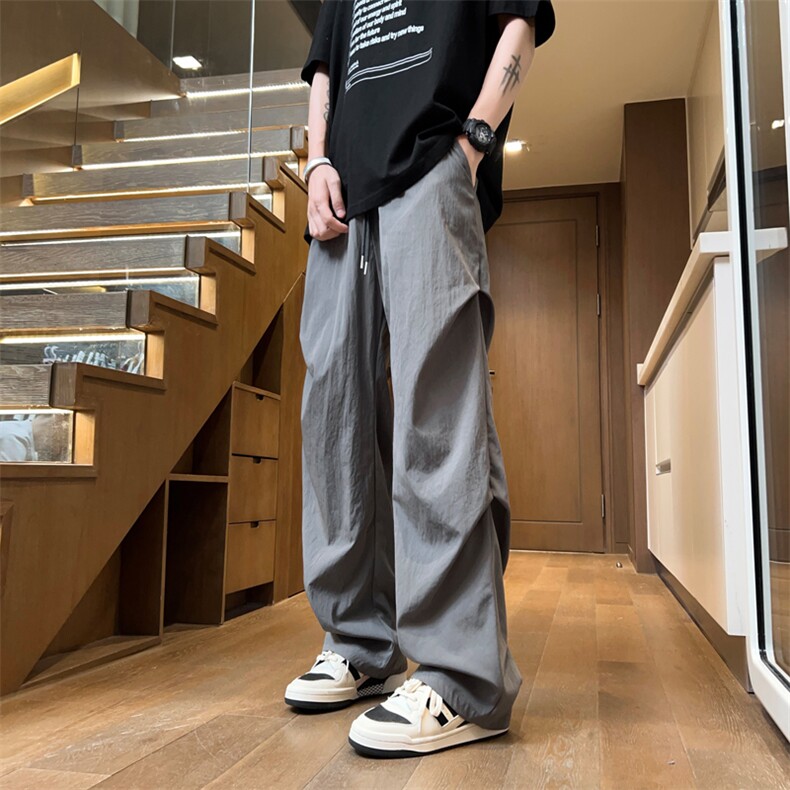 量大优供视频夏季直筒宽松阔腿男女休闲裤CK31特P28控58M-4XL，男装休闲裤，电商B325