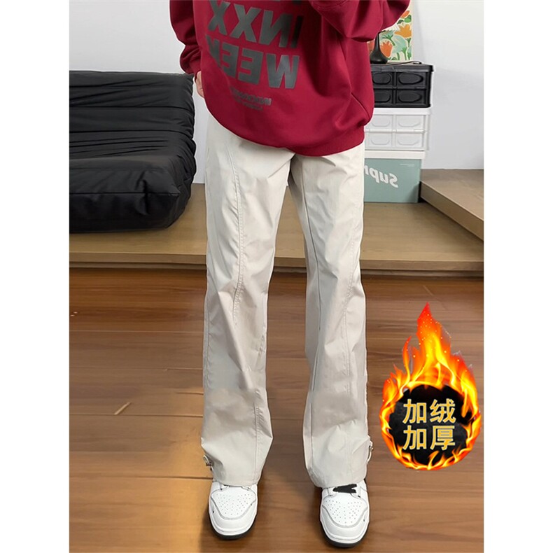 弯刀裤男款三防软壳加绒冲锋裤户外直筒休闲裤子K771,男装休闲裤,星座1116A（原606A-3）