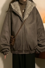 主推冬季连帽新款宽松/座山雕外套潮加厚棉衣XZ102B-1M817-P115，男装棉衣，星座102B-1
