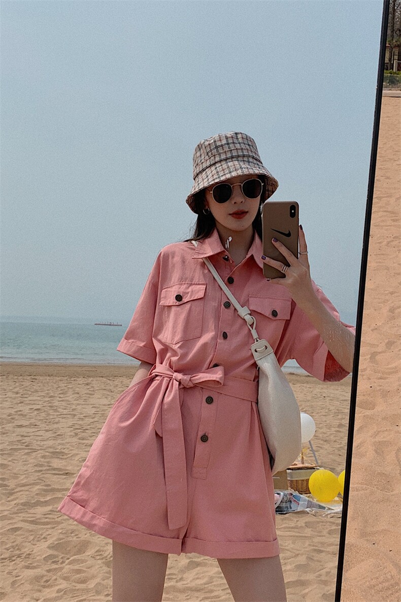 大爆款现货2021夏季不挑体型新款连体裤LT206-P85-K138,女装连体裤,叁秋一裳