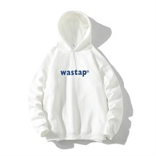 ！22秋季新款宽松大码港风wasap连帽卫衣LW1909-P35控58，男装卫衣，星座508（原C305）
