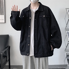 牛仔夹克男大码牛仔外套男茄克NJ77388-P60，男装夹克，电商A040