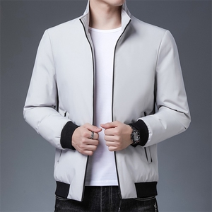 A931258男装上衣加厚保暖立领羽绒服常规男士外套休闲冬季P185图片